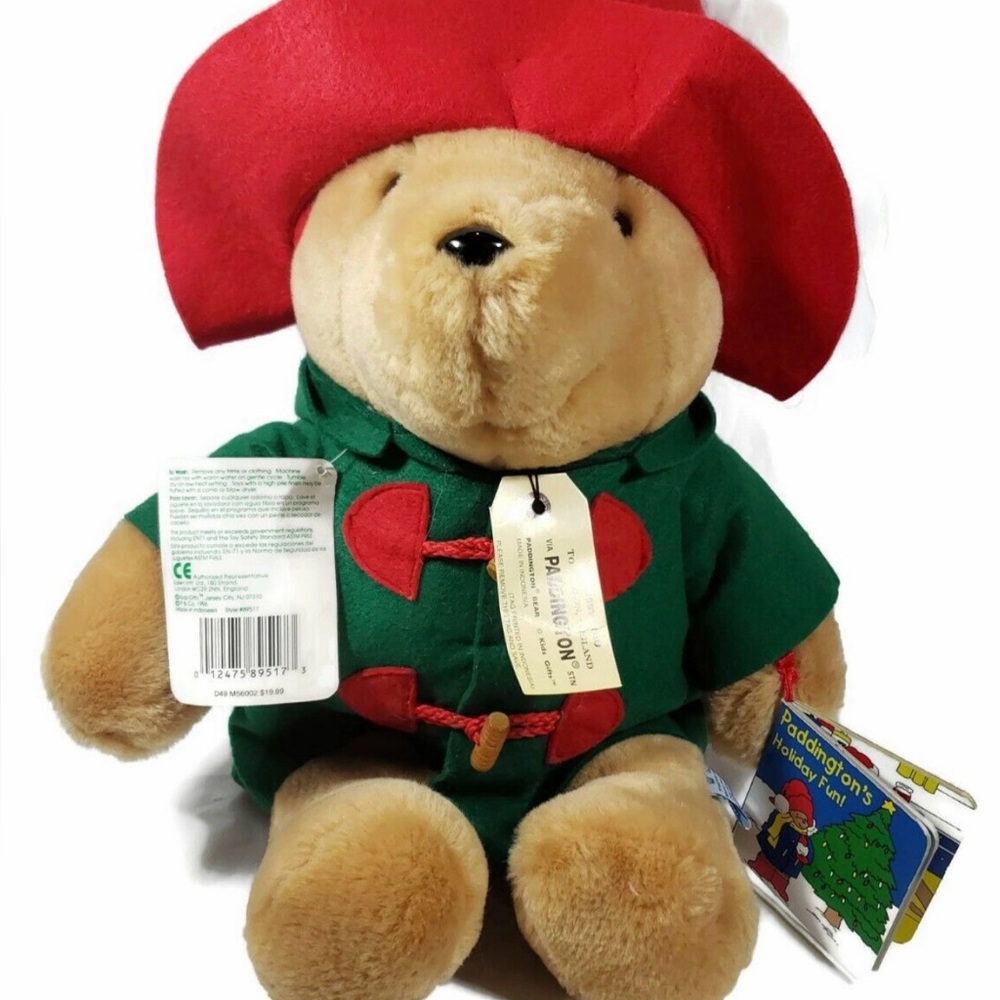 Paddington Bear w Book New